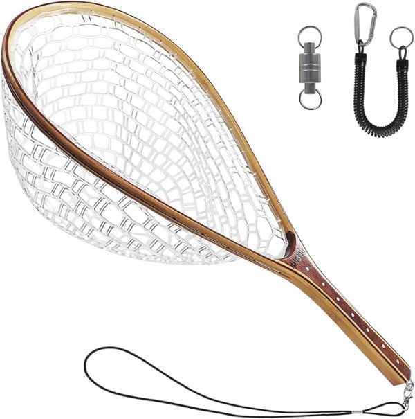 Wooden Fly Fishing Landing Net